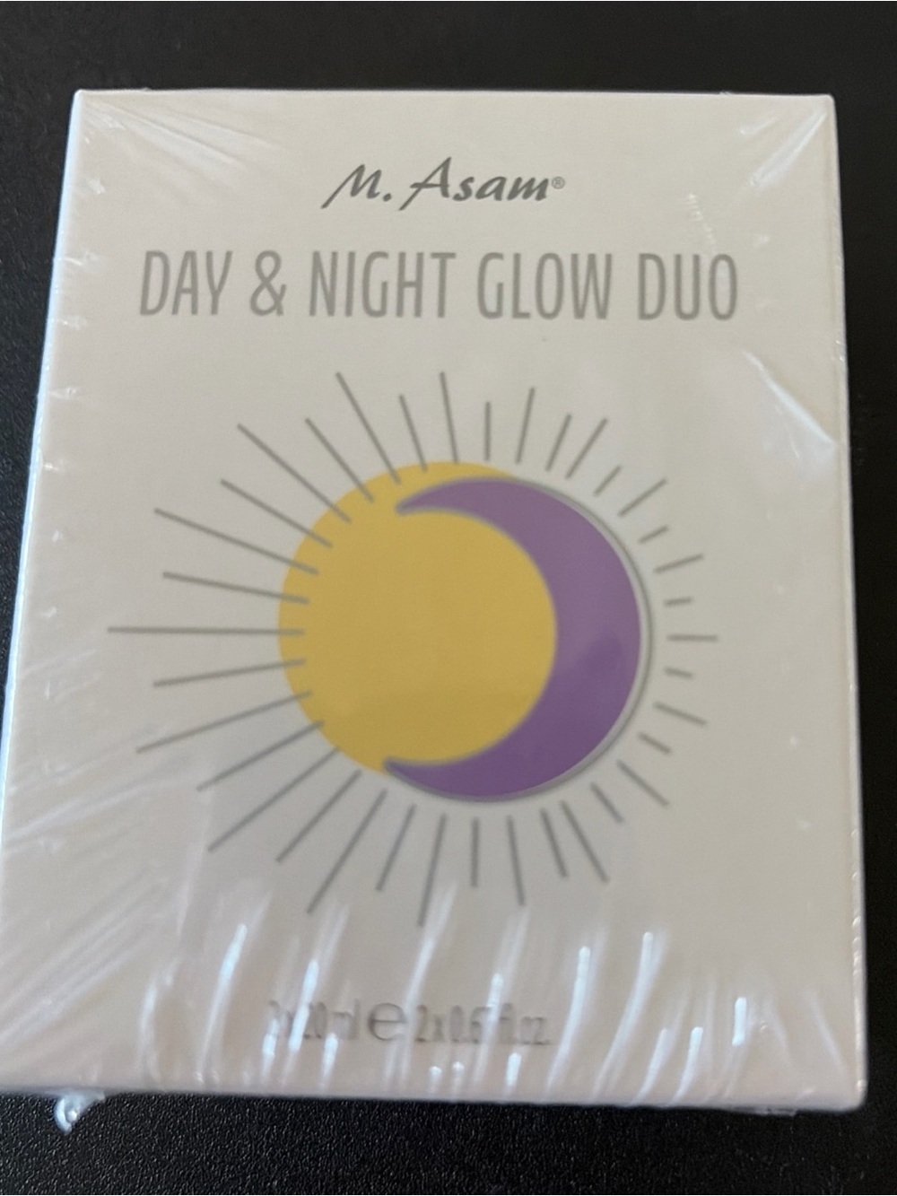 M. Asam Day and Night Moisturizing Glow Solution 2 Piece Set-New Sealed Box - Picture 2 of 7
